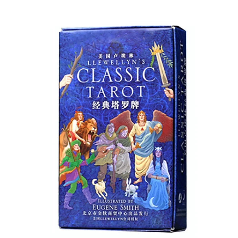 Tarot Series  Divination Cards Game 12*7cm Paper Cards Chinese/English Version Family/Friends Party Game