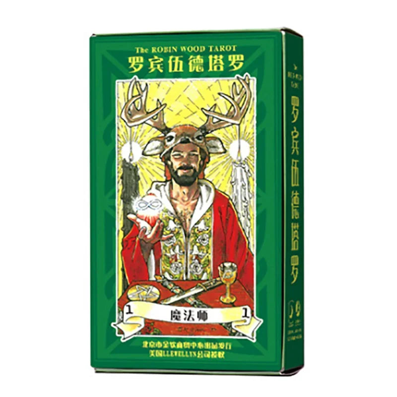 Tarot Series  Divination Cards Game 12*7cm Paper Cards Chinese/English Version Family/Friends Party Game