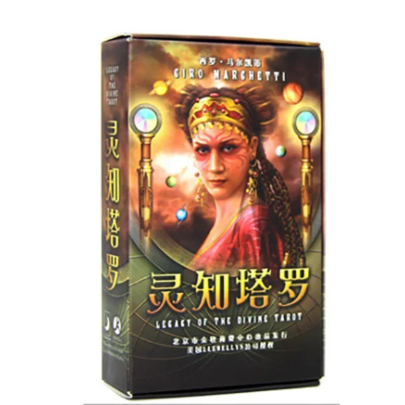Tarot Series  Divination Cards Game 12*7cm Paper Cards Chinese/English Version Family/Friends Party Game
