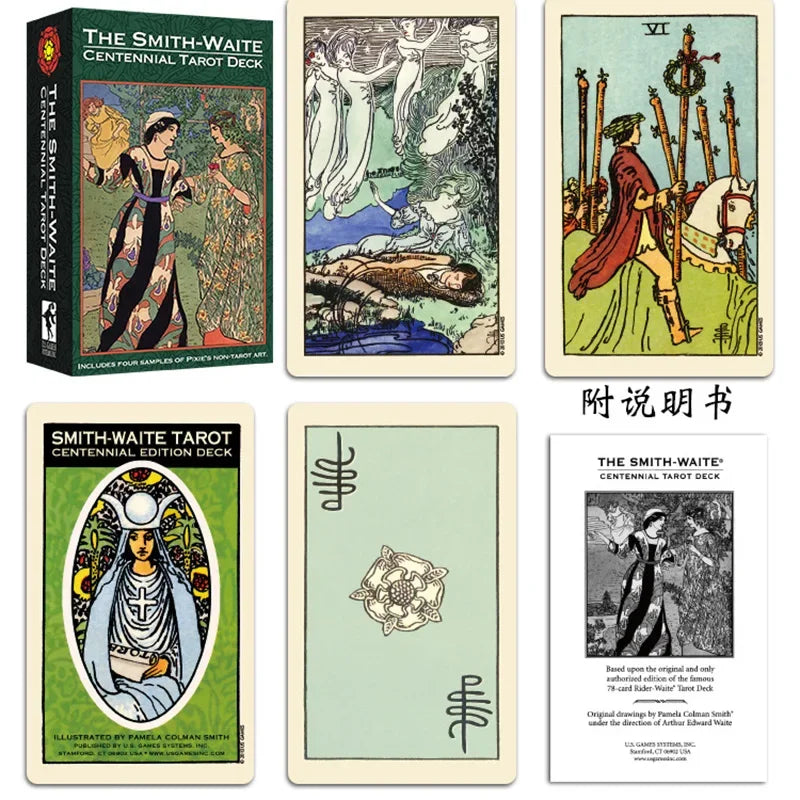 Tarot Series  Divination Cards Game 12*7cm Paper Cards Chinese/English Version Family/Friends Party Game